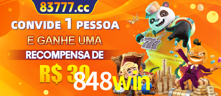 Banner institucional da 848win sobre parceria de marcas e criação de uma marca de excelência, apresentando os mascotes de jogos populares como o Fortune Tiger.